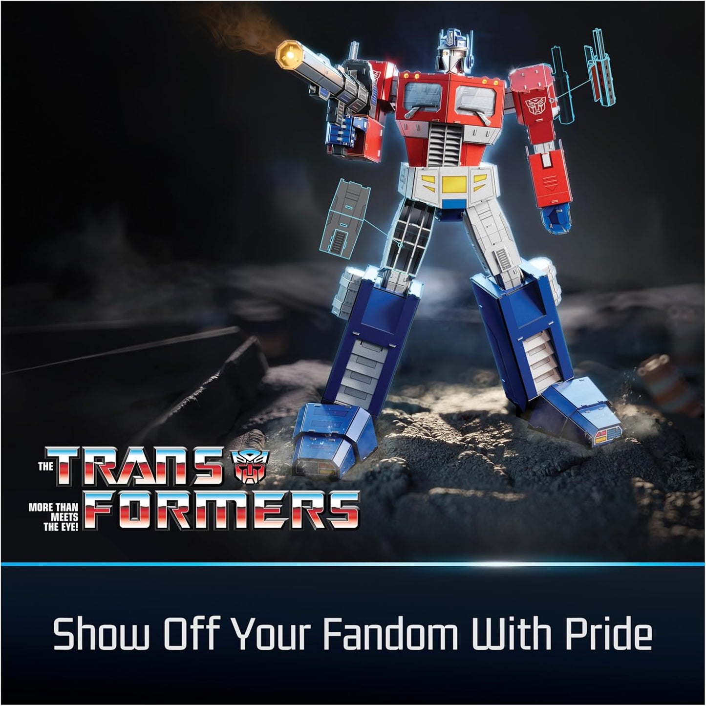 Rompecabezas 4D Optimus Prime Transformers
