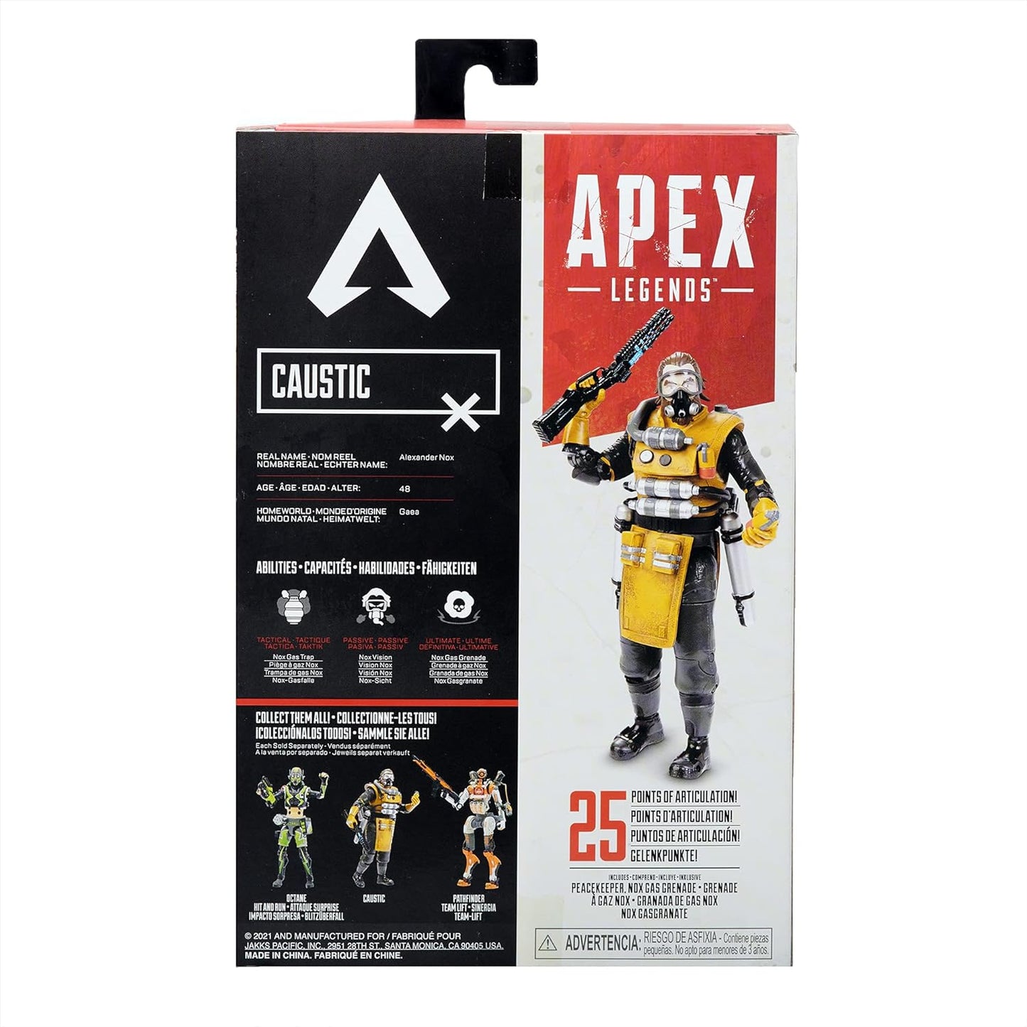 Figura Caustic Apex Legends