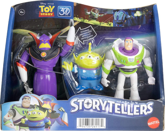 Pack x3 Figuras Toy Story Buzz Alien y Zurg