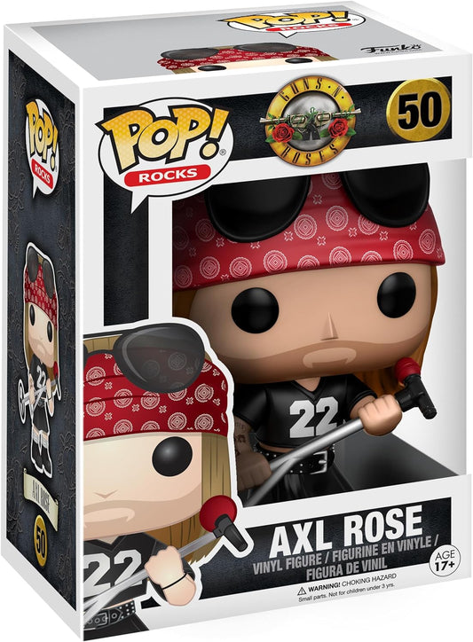 Funko Pop Axl- Rose 50 Guns And Roses