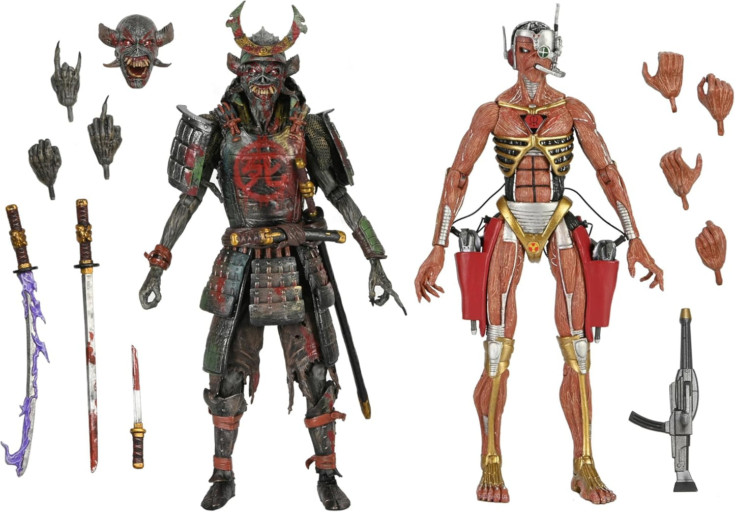 Figura iron maiden future past world tour action figure two pack