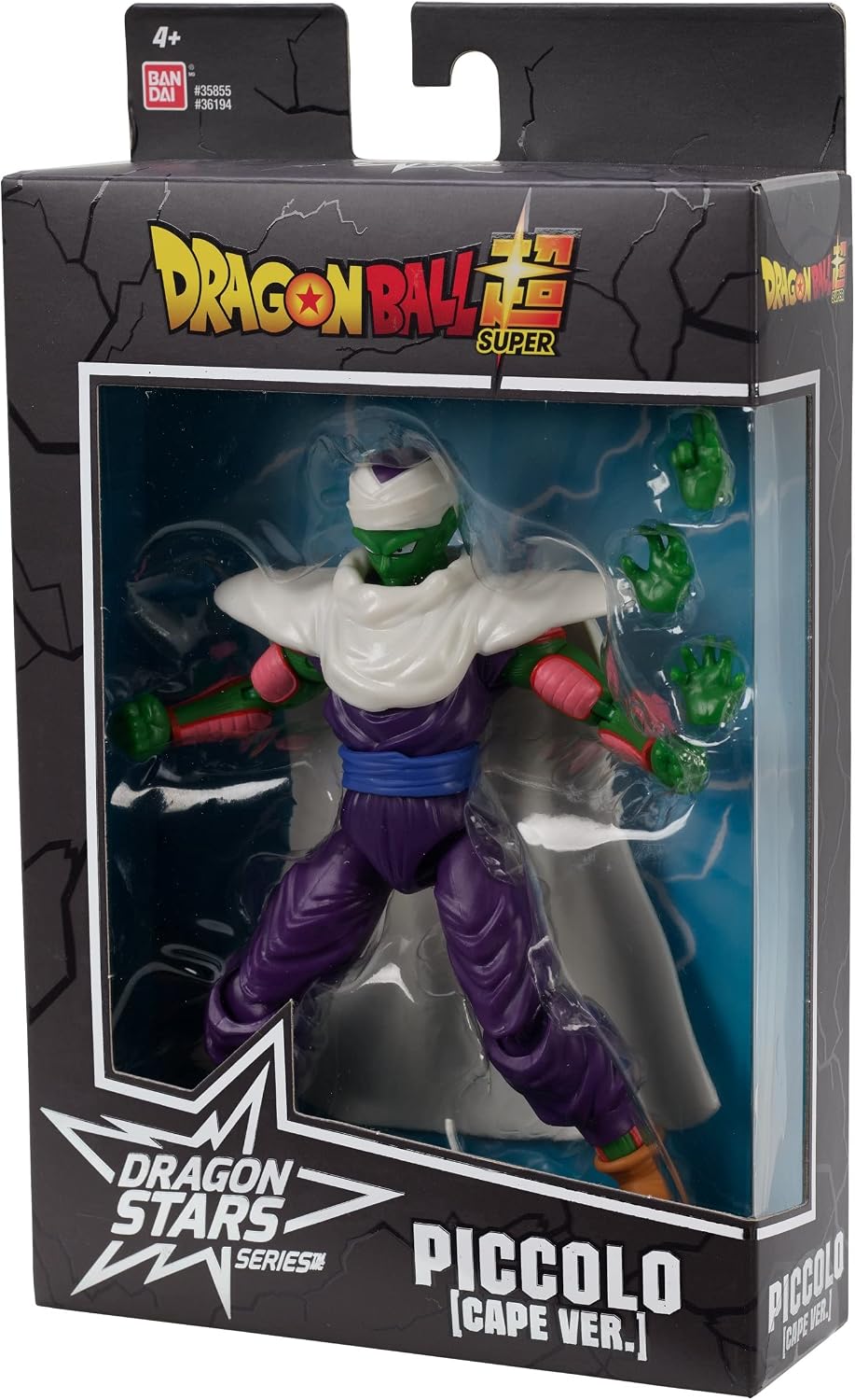 Figura Dragon Ball Super picolo con capa Dragon Stars