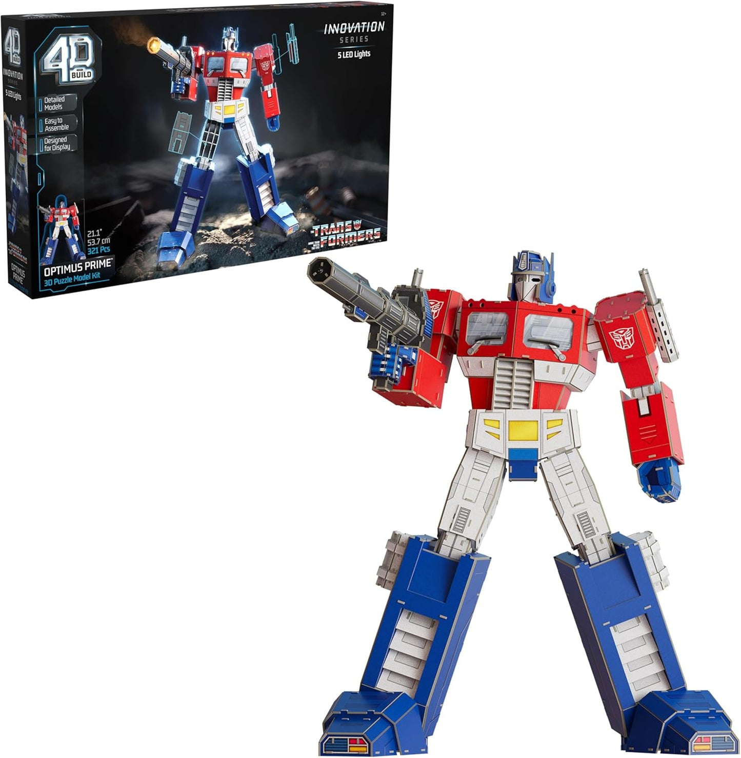 Rompecabezas 4D Optimus Prime Transformers