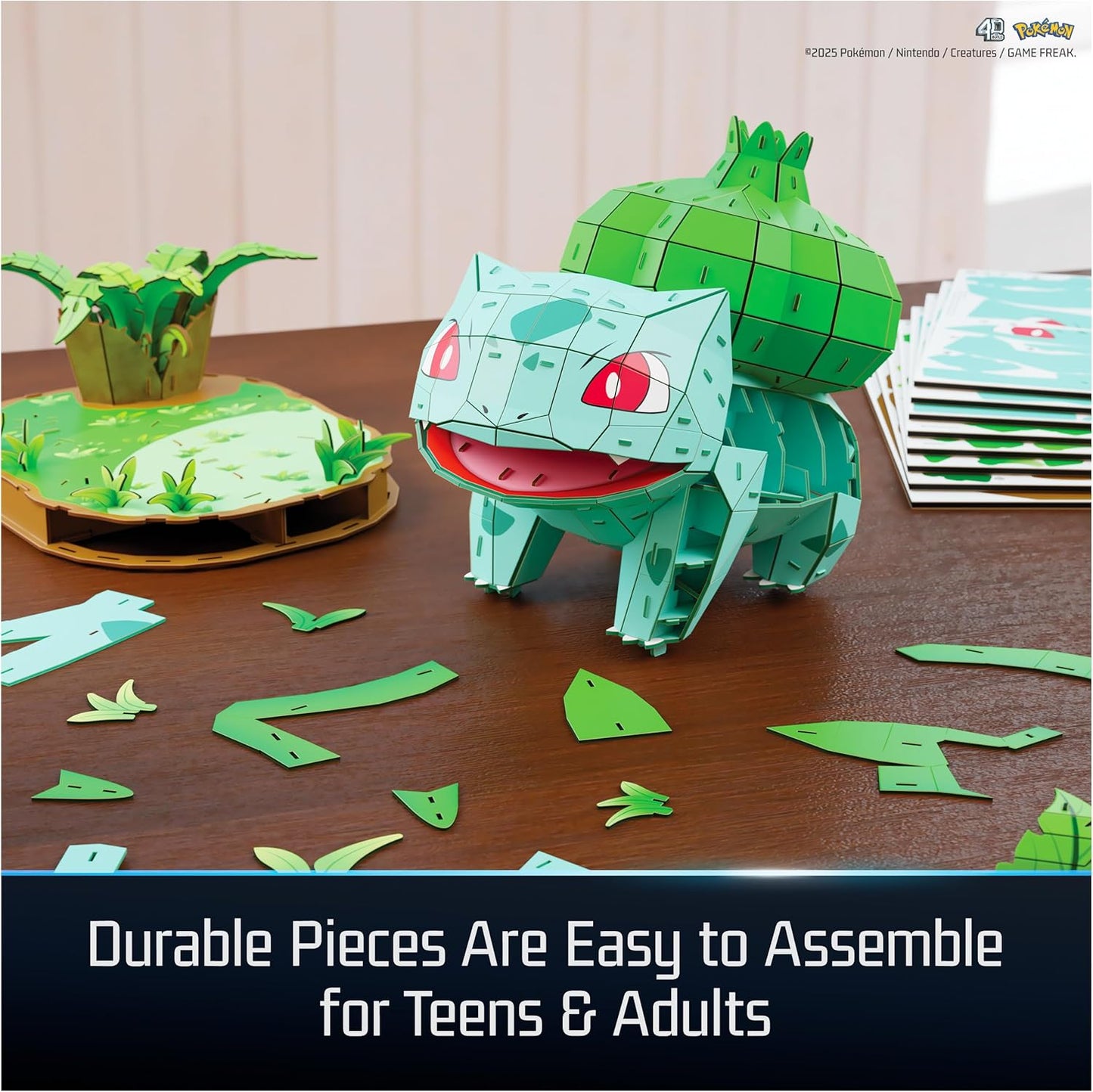 Rompecabezas 4D Pokemon bulbasaur