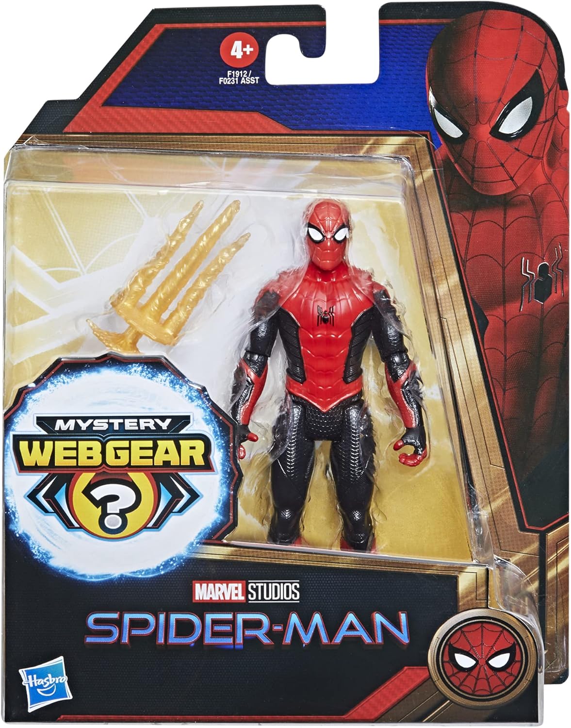 Figura Spider Man Mystery Web Gear Original