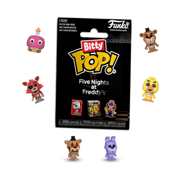 Bitty Pop Five Nights  Freddy`s Sobre al Azar