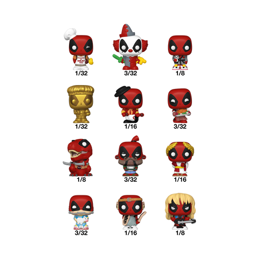 Deadpool Bitty Pop Sobre