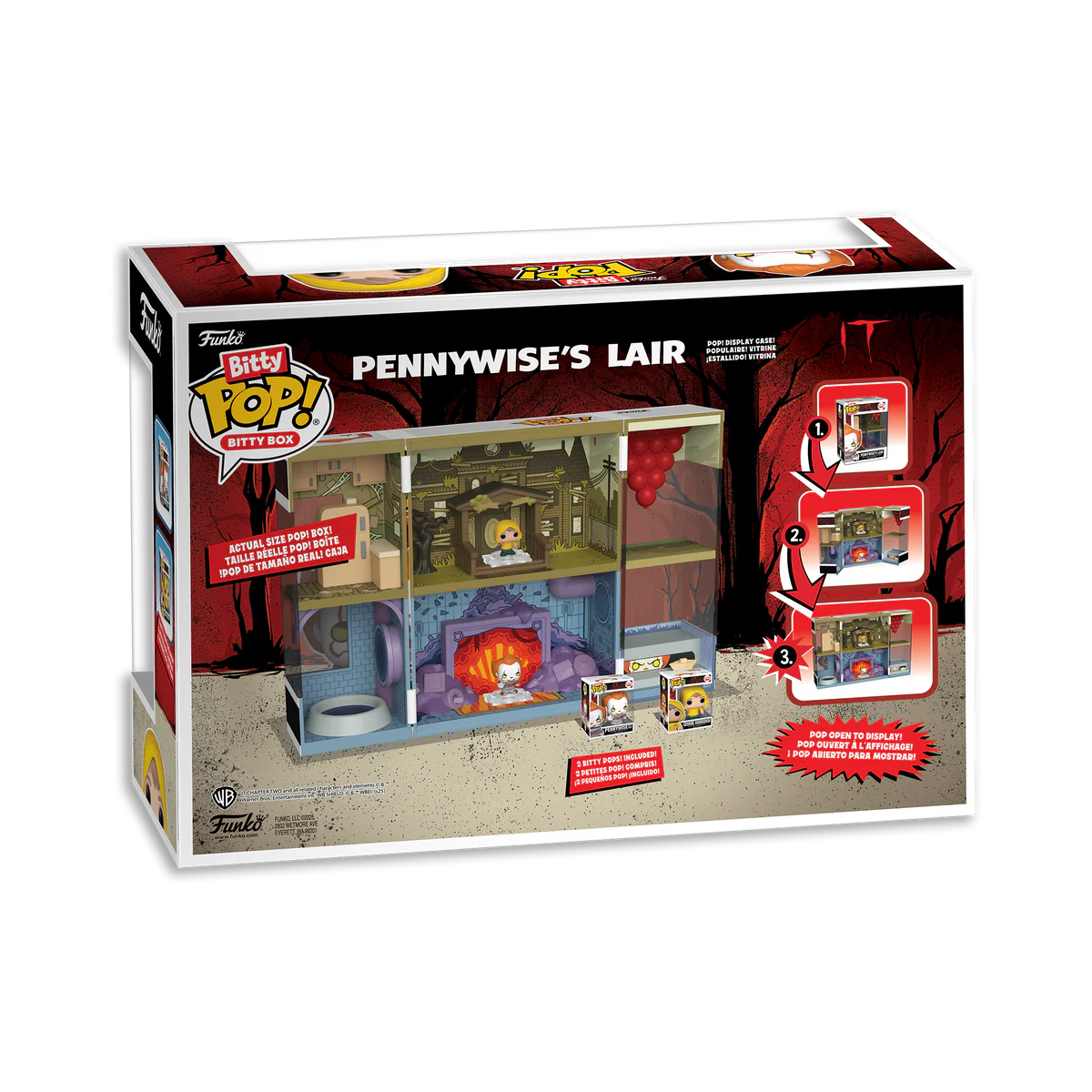 Bitty Box Pennywise It  Lair