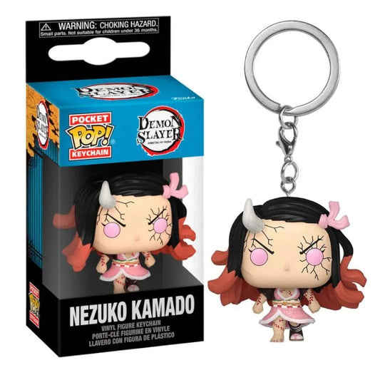 Llavero Pocket Pop Nezuko Kamado Transformada