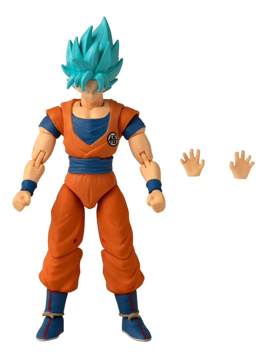 Figura Dragon Ball Super gokusuper saiyan blue Dragon Stars