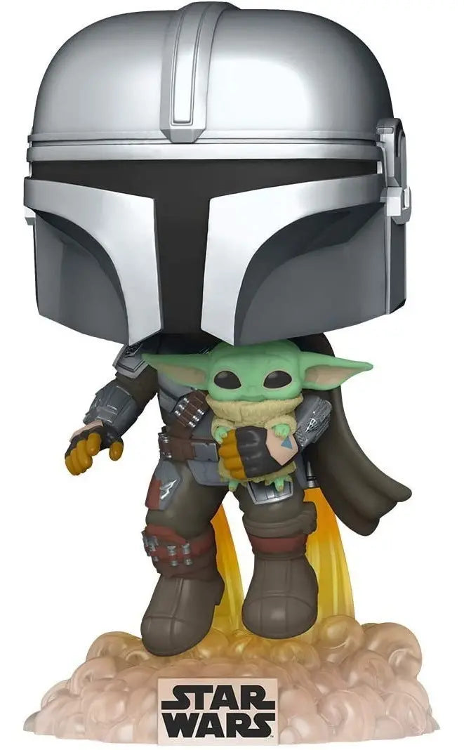Funko pop the mandalorian con grogu