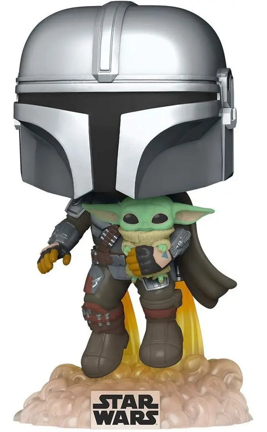 Funko pop the mandalorian con grogu
