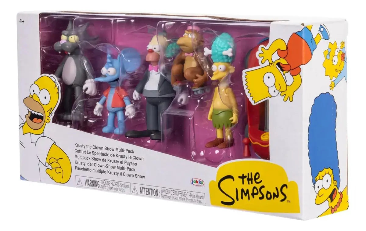 Set figuras los simpson show de krusty