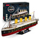 Rompecabezas 3D titanic con luz led