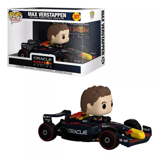 Funko Pop rides Max Verstappen 307 oracle red bul racing