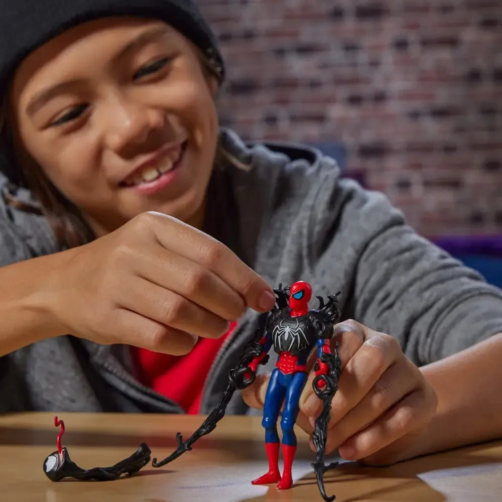 Figura spider man epic world of action venom versus