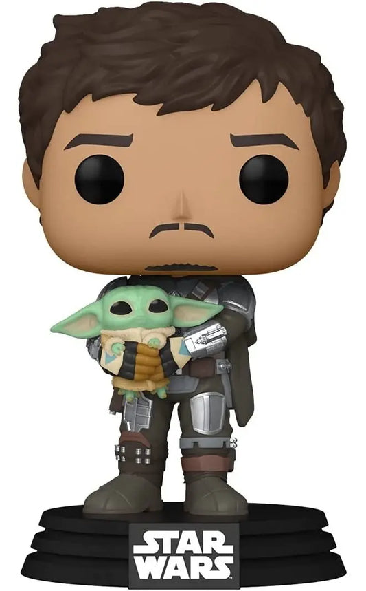 Funko pop mandalorian y grogu 461 star wars