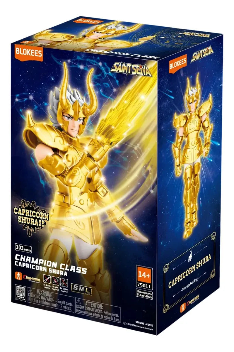 Figura model kit Shura de capricornio caballeros del zodiaco