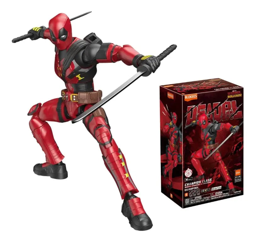 Figura model kit dead pool blokees