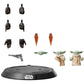 Figura model kit Mandalorean y grogu champion class blokees