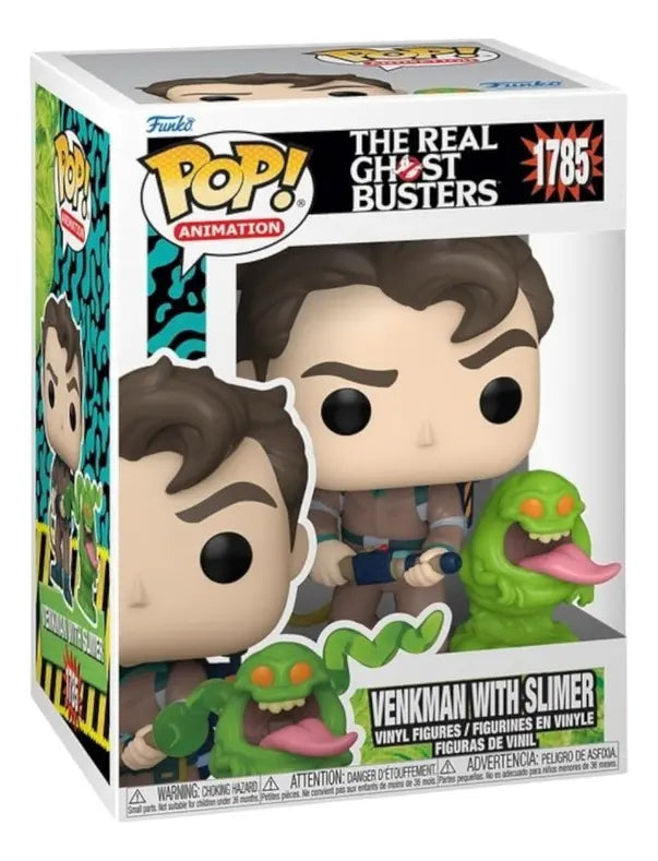 Funko pop venkman con pegajoso caza fantasmas 1785