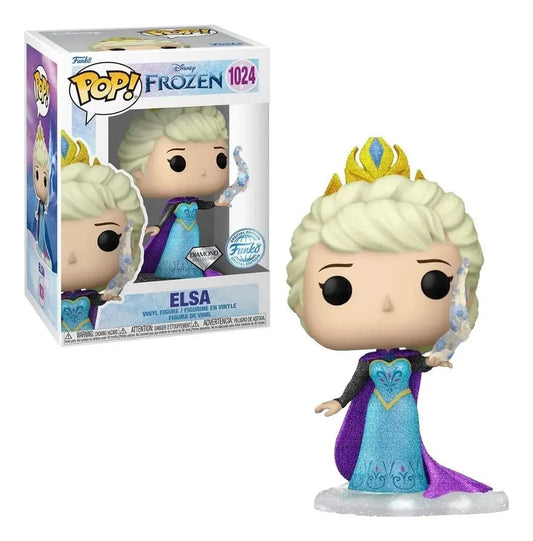 Funko pop elsa frozen 1024 edicion limitada diamond collection