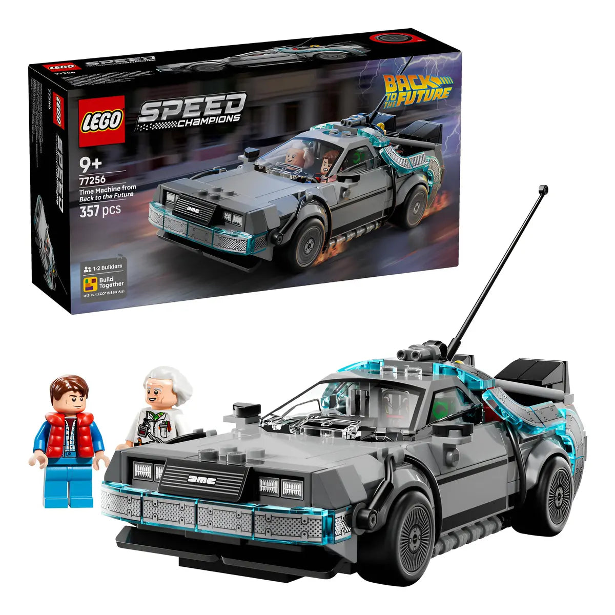 Set armable lego regreso al futuro delorean