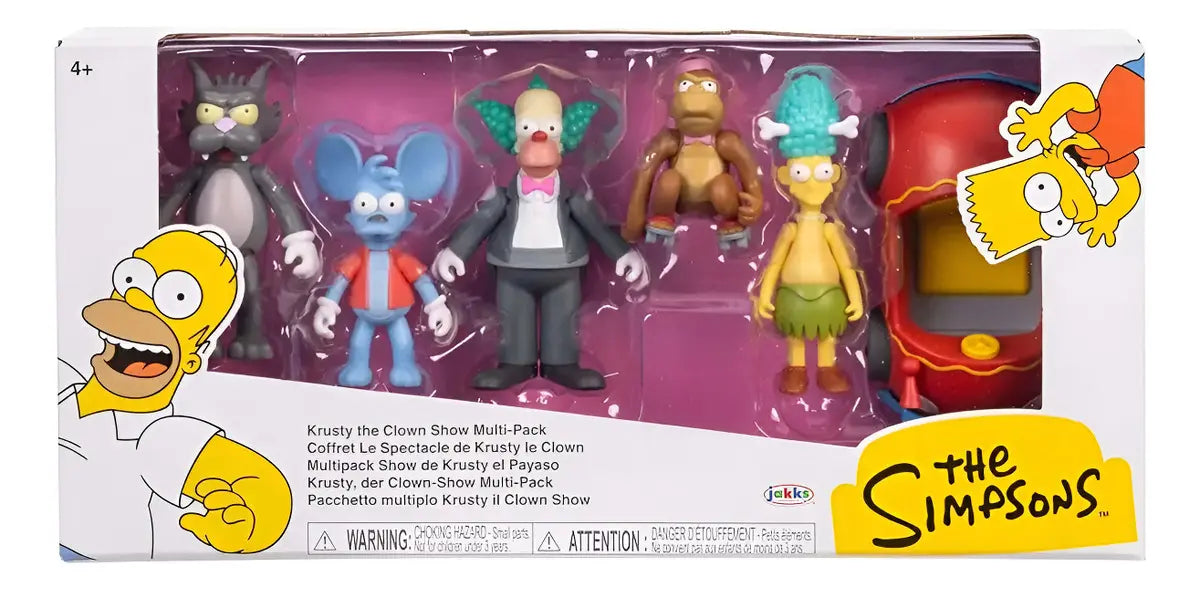 Set figuras los simpson show de krusty
