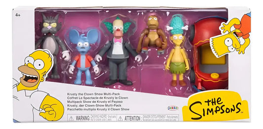 Set figuras los simpson show de krusty