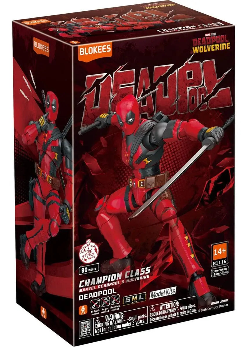 Figura model kit dead pool blokees