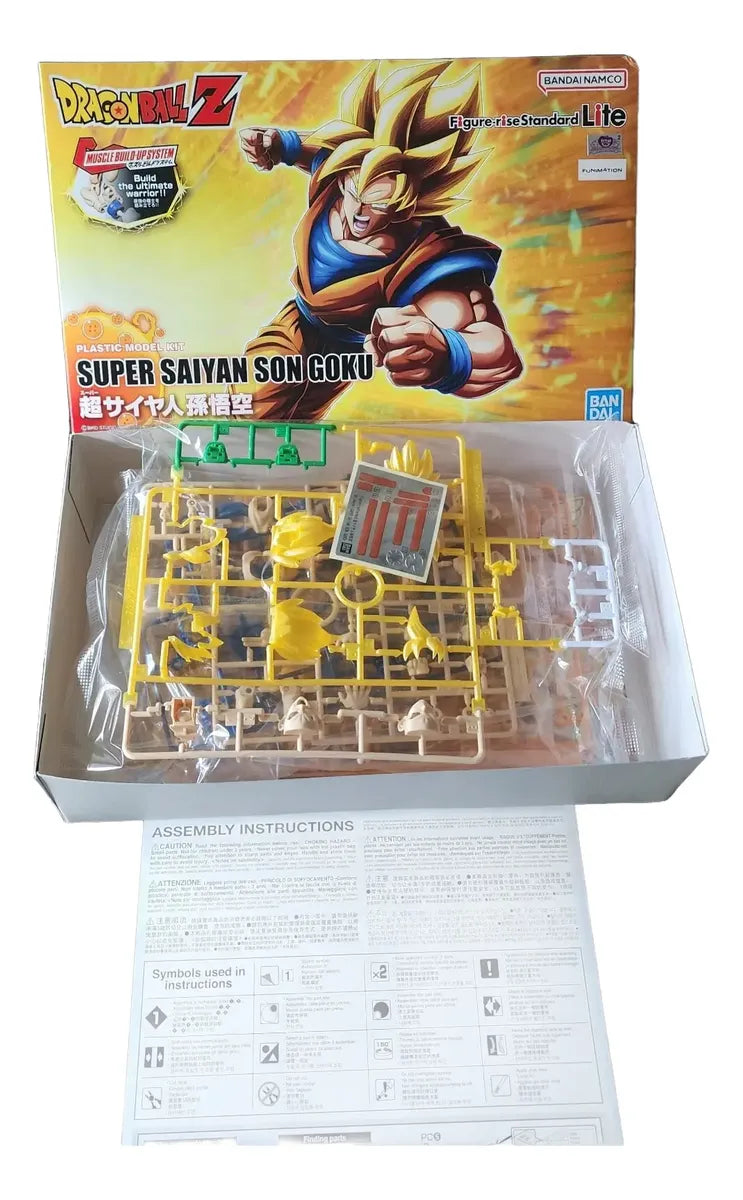 Figura model kit goku super saiyan