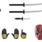 Figura model kit dead pool blokees