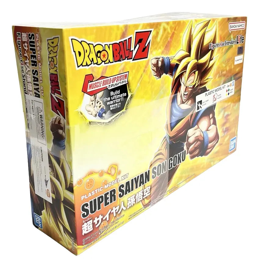 Figura model kit goku super saiyan