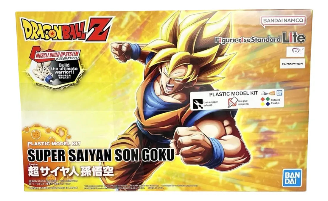 Figura model kit goku super saiyan