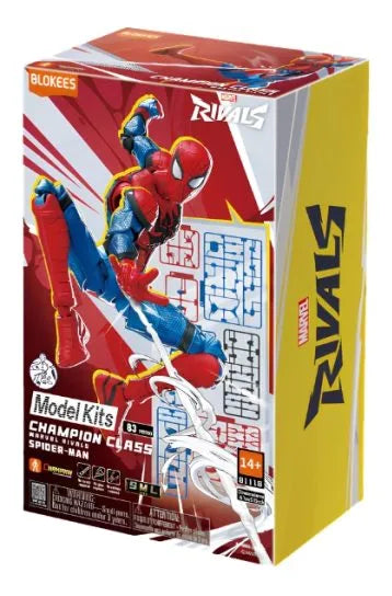 Figura model kit Spiderman Rivals champion class blokees