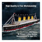 Rompecabezas 3D titanic con luz led