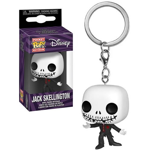 Llavero Pocket Pop Jack Skellington Extraño mundo de Jack