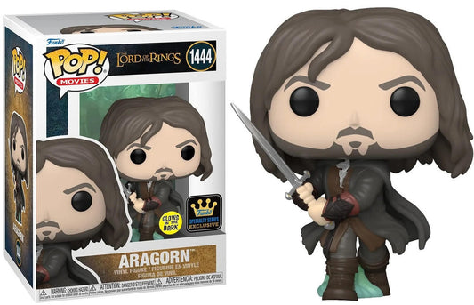 Funko Pop 1444 Aragorn El Señor de los Anillos Exclusive Glow in the dark