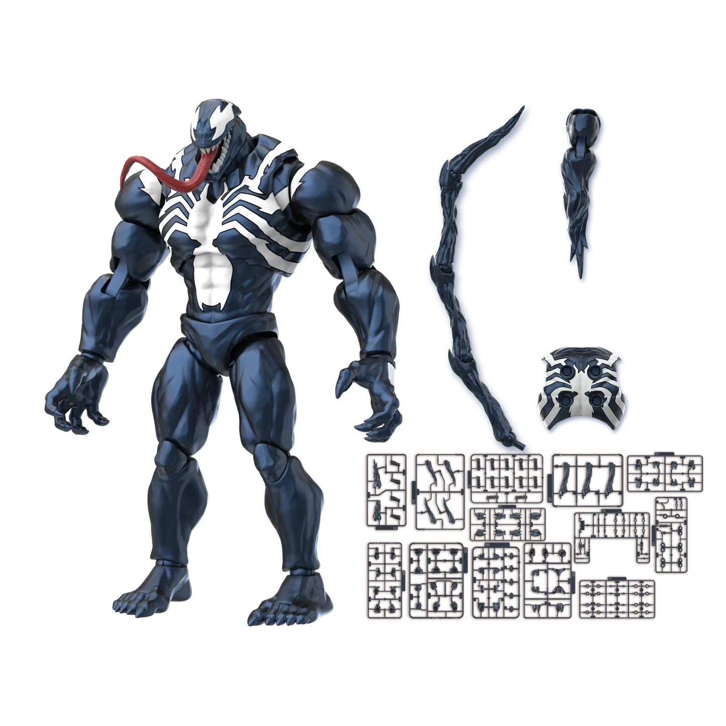 Figura model kit venom champion class marvel rivals