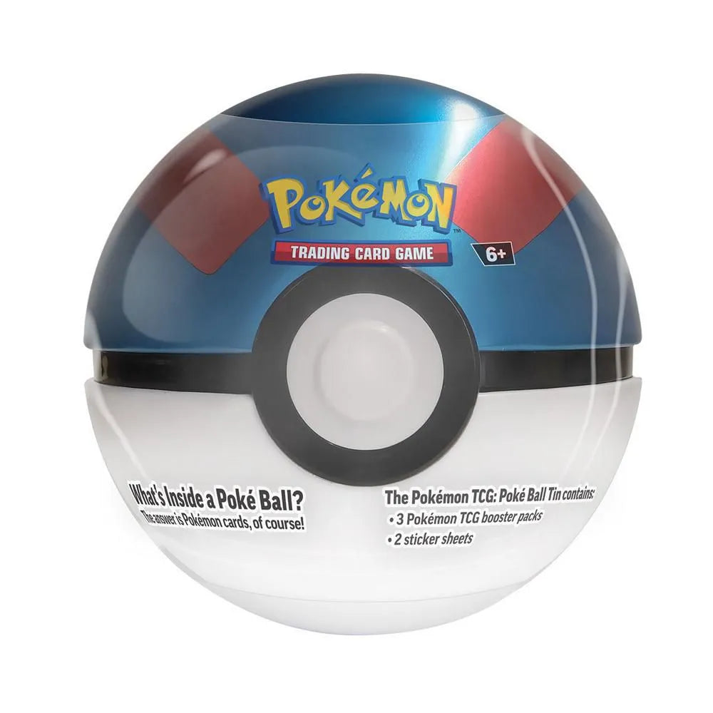 Pokebola con sobres de cartas pokemon