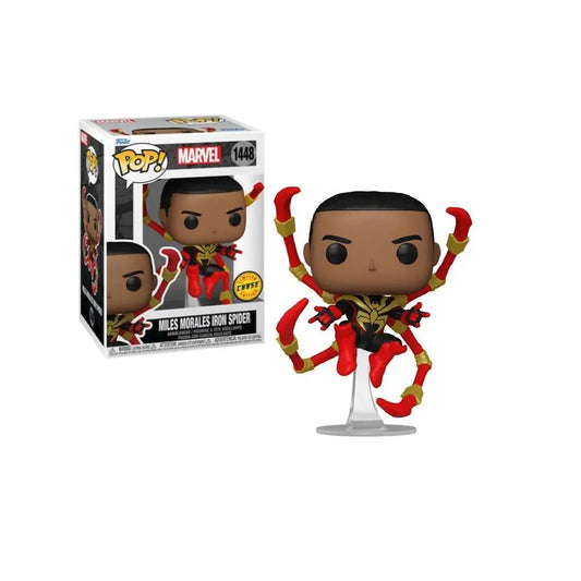 Funko Pop Miles Morales Iron Spider Chase Edicion Limitada