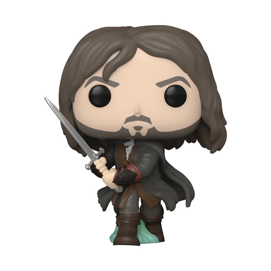 Funko Pop 1444 Aragorn El Señor de los Anillos Exclusive Glow in the dark