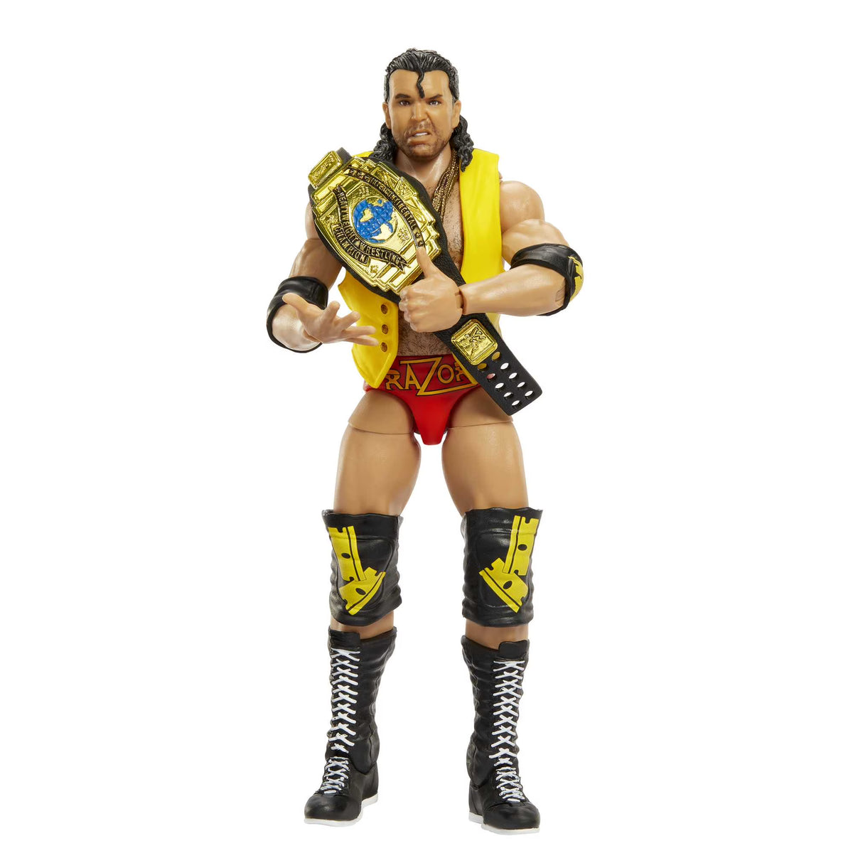 Figura luchador Razor ramon wwe ultimate edition