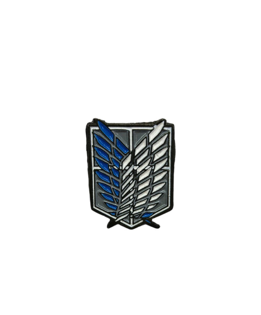 Pin Metalico Alas de La Libertad Shingeky