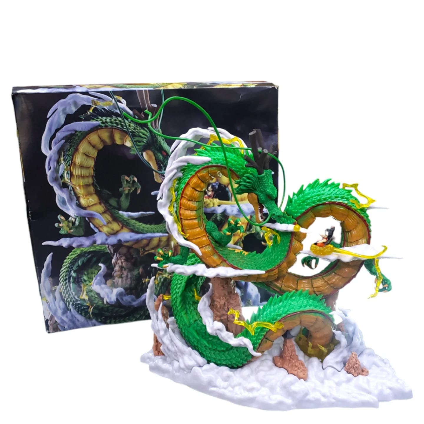 Figura Shenlong con Goku Dragon ball