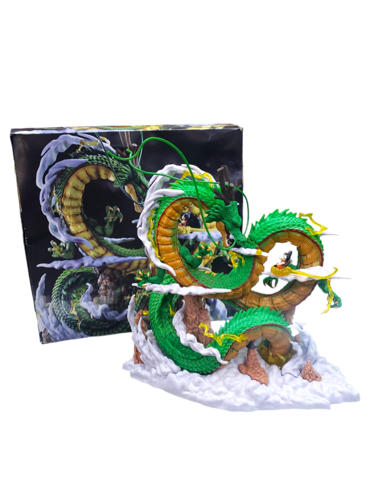 Figura Shenlong con Goku Dragon ball