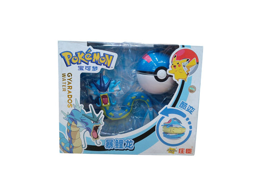 Figura Pokemon Gyarados con pokebola