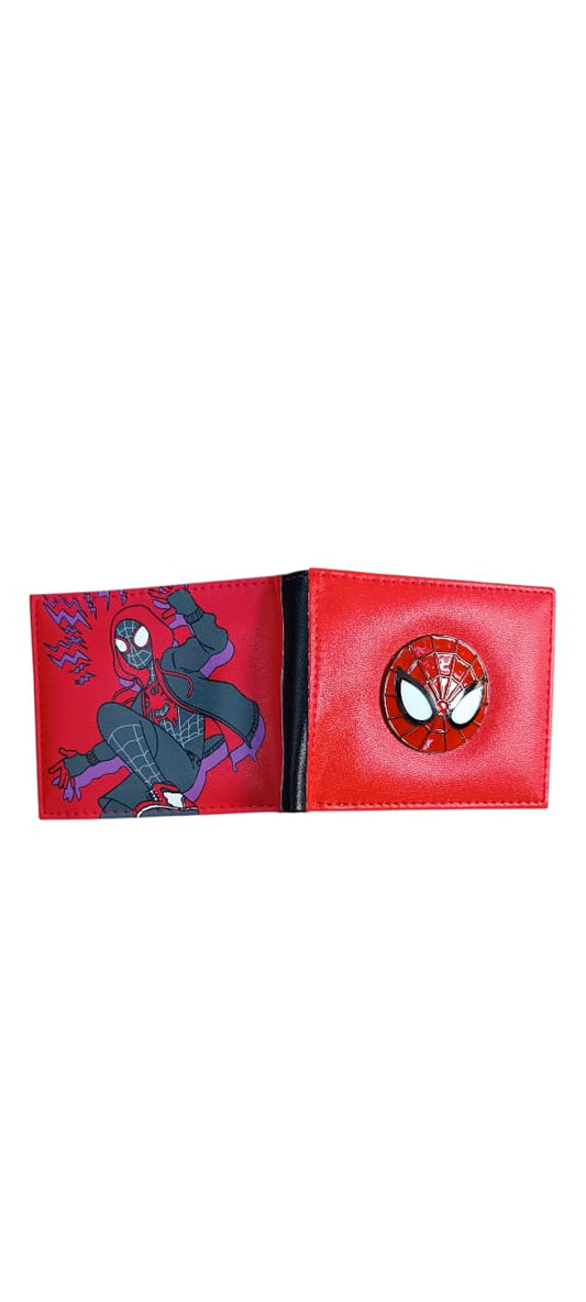 Billetera Spider man Chapa metalica