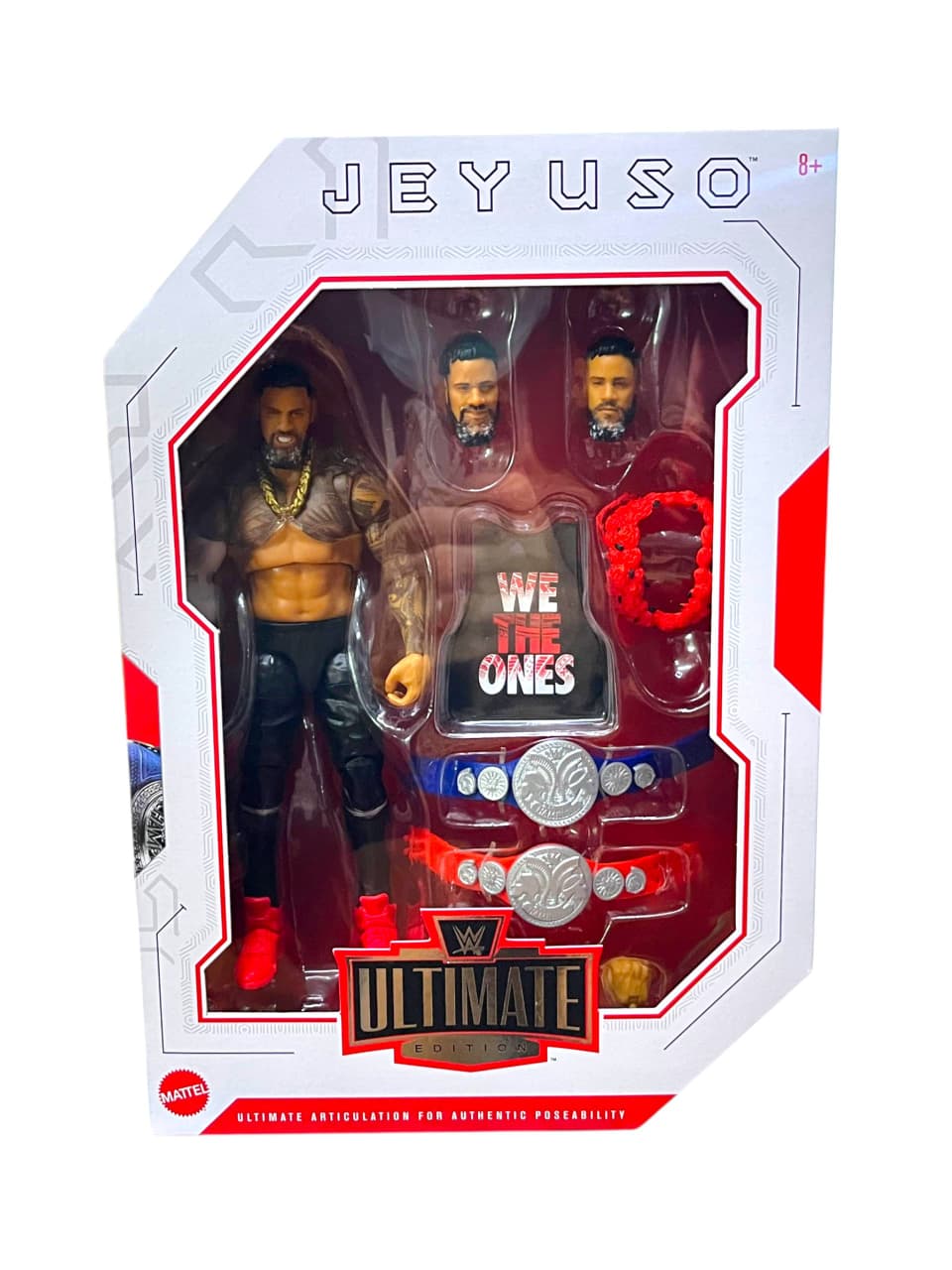 Figuras WWE Ultimate edition pack de figuras Jey y Jimmy uso