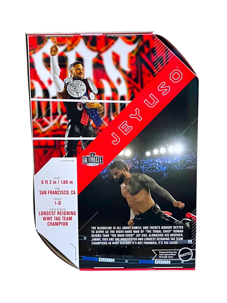Figuras WWE Ultimate edition pack de figuras Jey y Jimmy uso